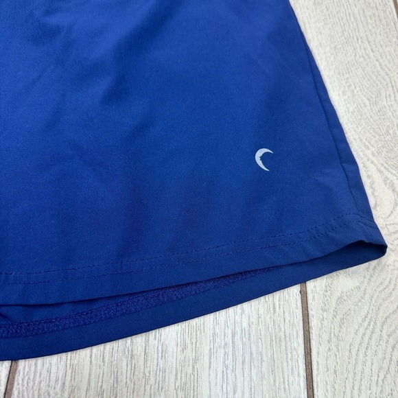 Zyia Active Shorts Men's Blue 2XL Zip Pocket Athletic Shorts - Picture 2 of 8